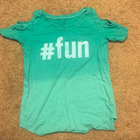 Justice cold shoulder shirts - Picture 3 of 3